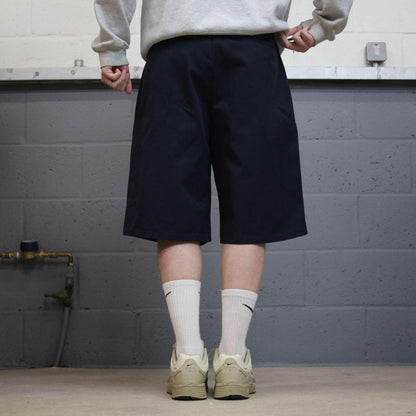Dickies carpenter shorts long leg navy Twill chino skater style shorts loose long leg