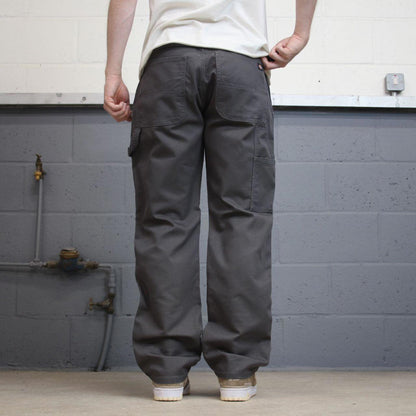 Loose Dickies carpenter jeans W34L31 90s skate style grey canvasy cargos
