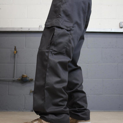 Vintage baggy Red Kap cargo trousers W36L32 wide leg chino style skater pants