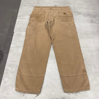 Carhartt double knee carpenter trousers W38L30 loose tan skater pants
