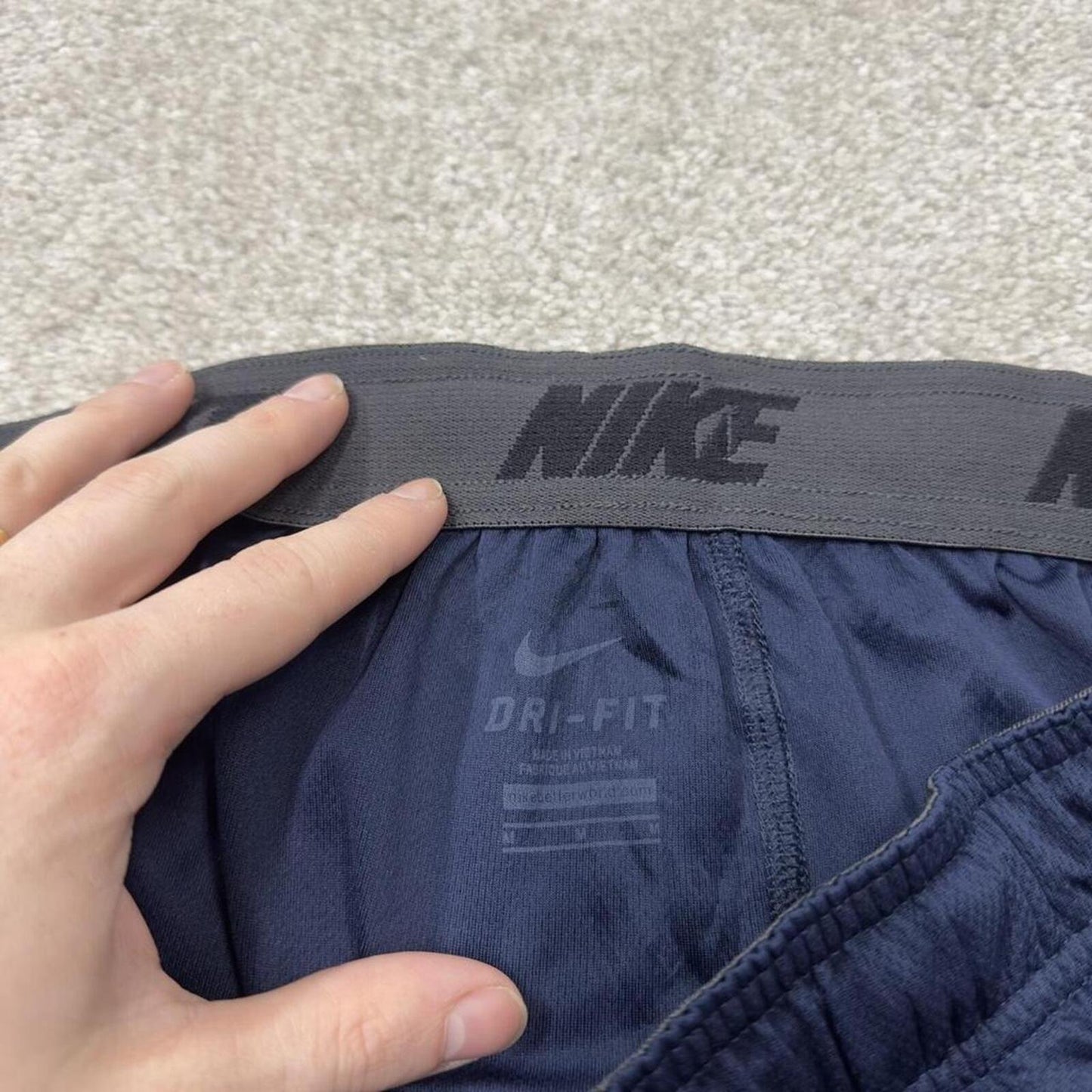Nike sports shorts y2k loose Arizona navy Casual style comfy loose floaty summer gym shorts