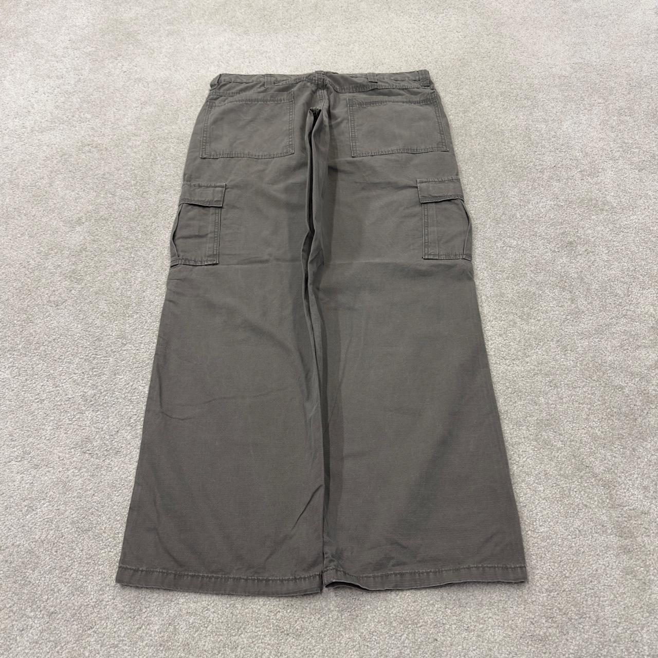 Wrangler carpenter pants y2k khaki Loose straight leg skater 2000s style cargo pants