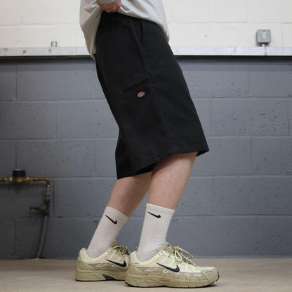 Dickies carpenter shorts long leg black Twill chino skater style shorts loose long leg