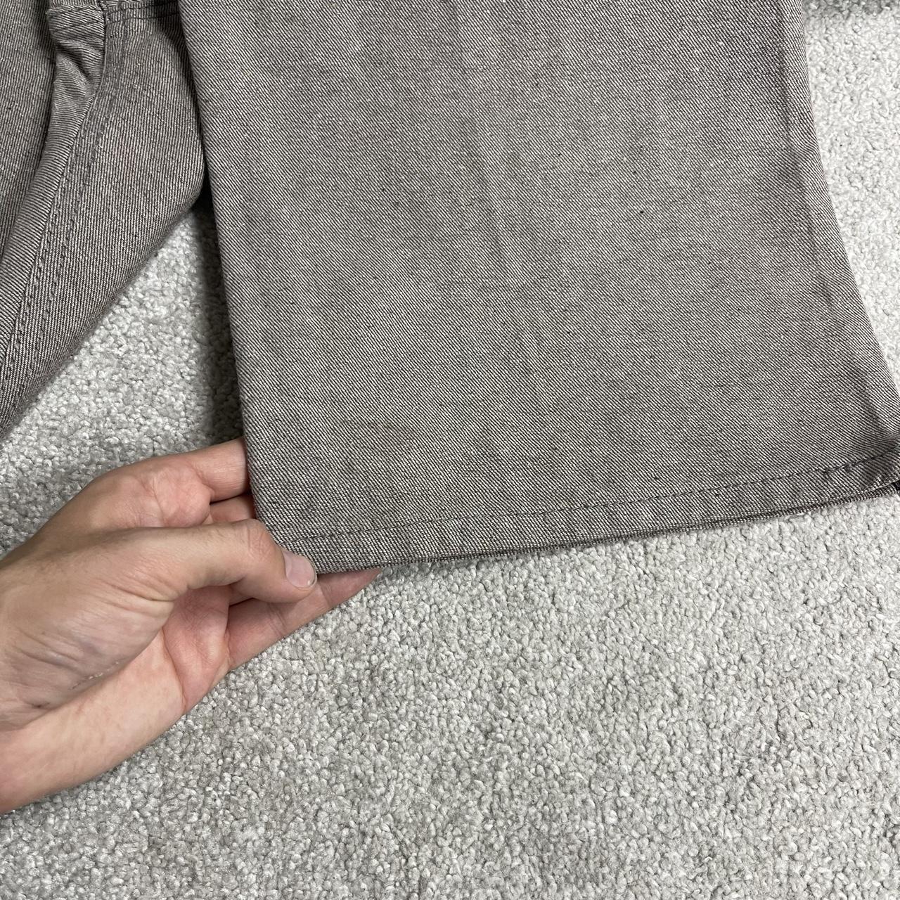 Young Rich & Famous embroidered jeans loose grey denim Y2K Loose surf style pants