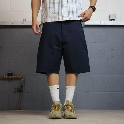 Dickies chino shorts loose leg navy Twill chino loose skater style shorts