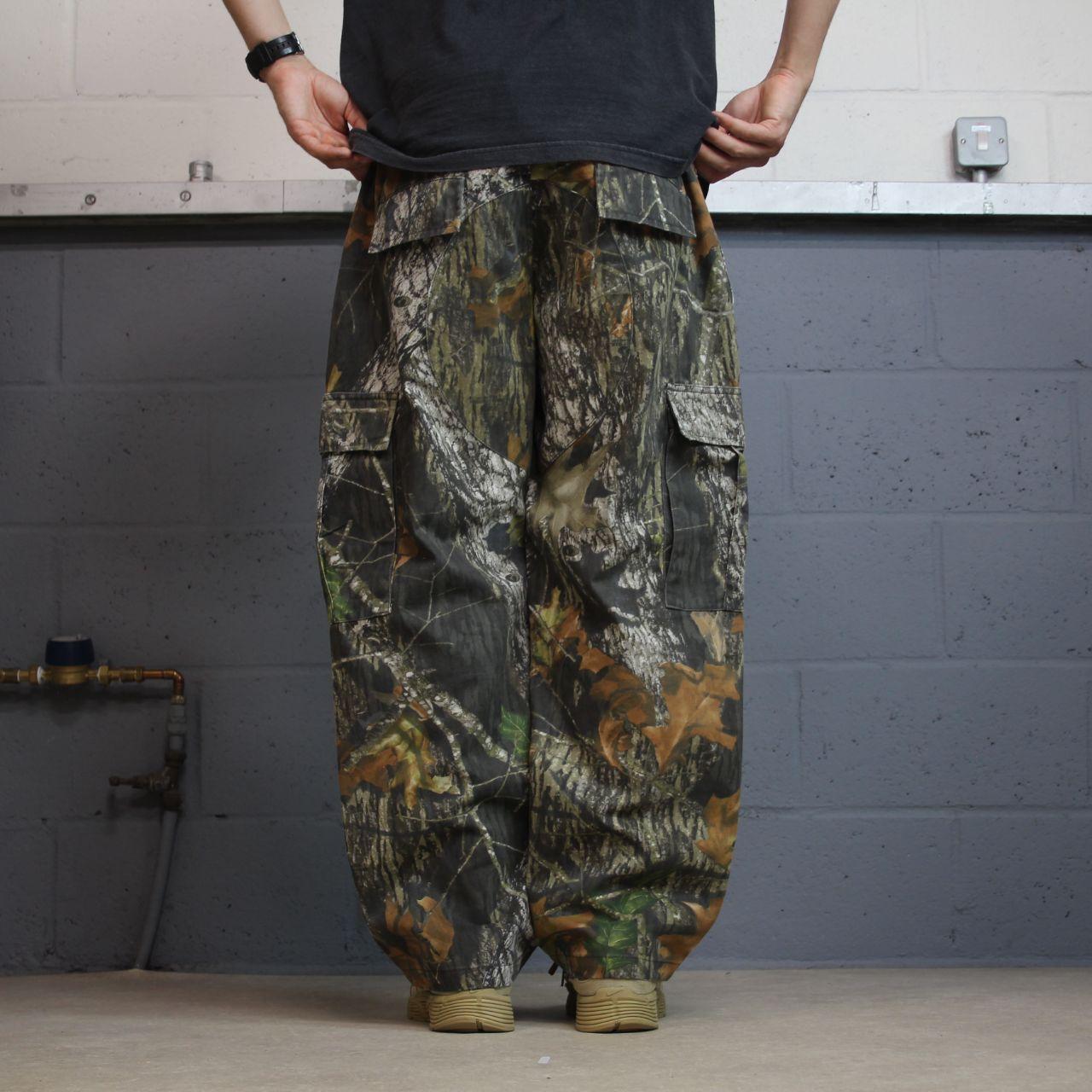Baggy camo cargo pants y2k utility khaki Redhead camouflage hunting wide leg cargos