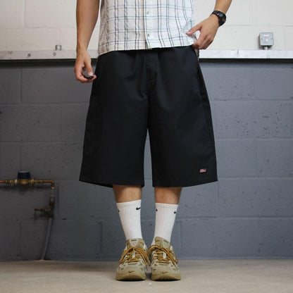 Dickies baggy carpenter shorts loose fit black Twill chino skater style shorts loose cargo