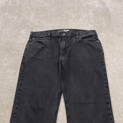 Y2K Carhartt jeans relaxed fit black Relaxed fit denim skate style work pants