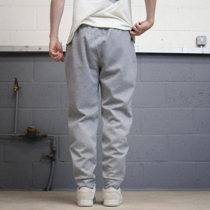 Y2k grey Champion joggers L mens gym comfy sweatpants embroidered logo