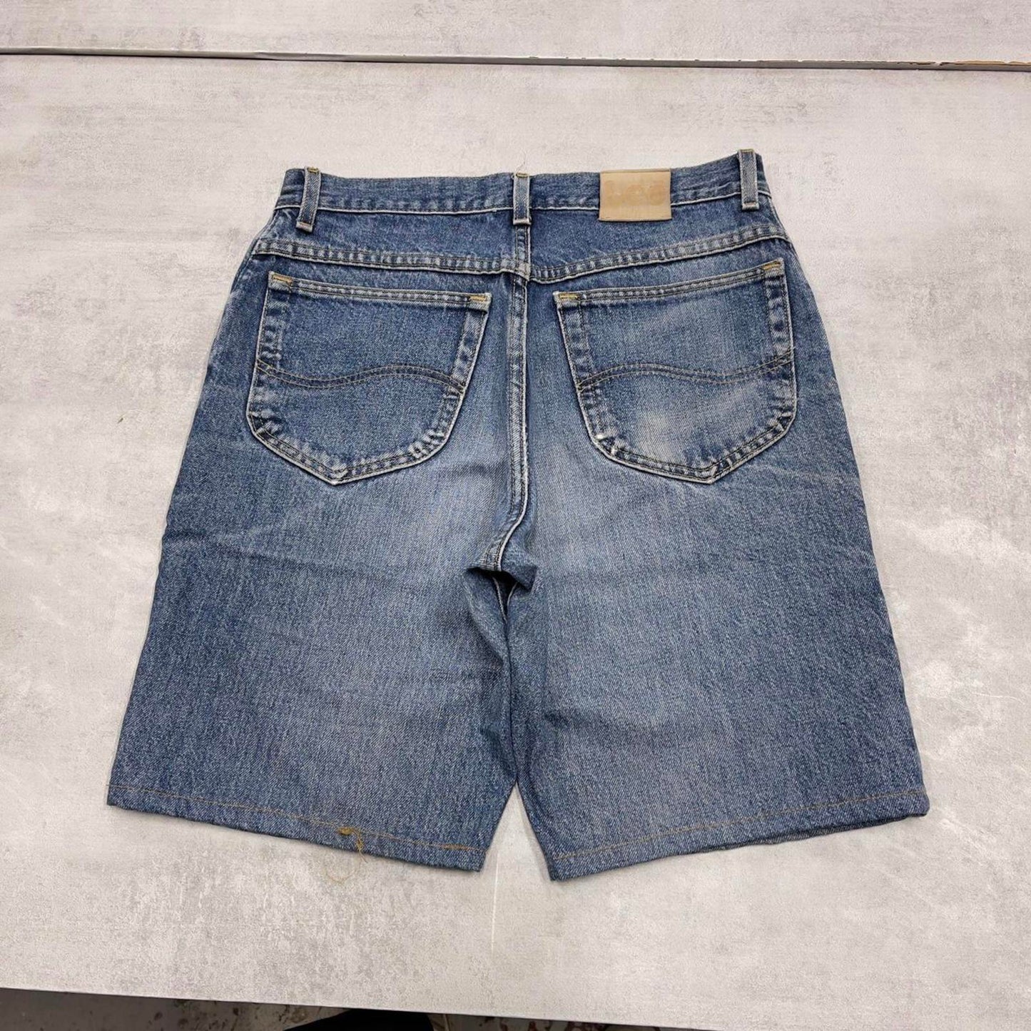 Mens blue Lee Jorts W32