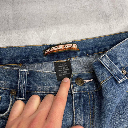Mens baggy Macgear jeans W38 L34