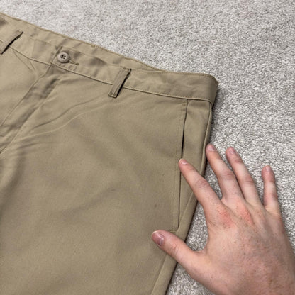 Dickies baggy chino shorts carpenter khaki Twill chino skater style shorts loose cargo