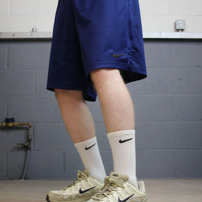Nike sports shorts y2k loose blue Dri-Fit comfy floaty summer gym shorts