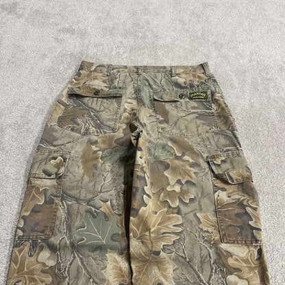 Vintage camo cargo pants y2k utility khaki Spartan Advantage Realtree camouflage hunting cargos