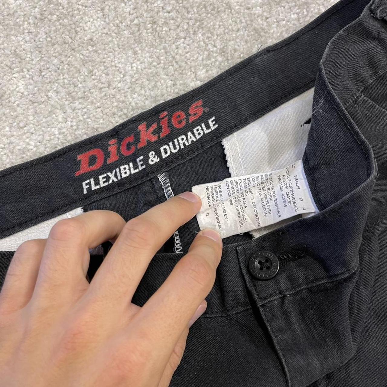 Dickies cargo chino shorts black Twill chino style skater shorts loose leg festival