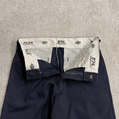 Y2K Dickies 874 work pants navy original fit Straight fit chino skater style trousers