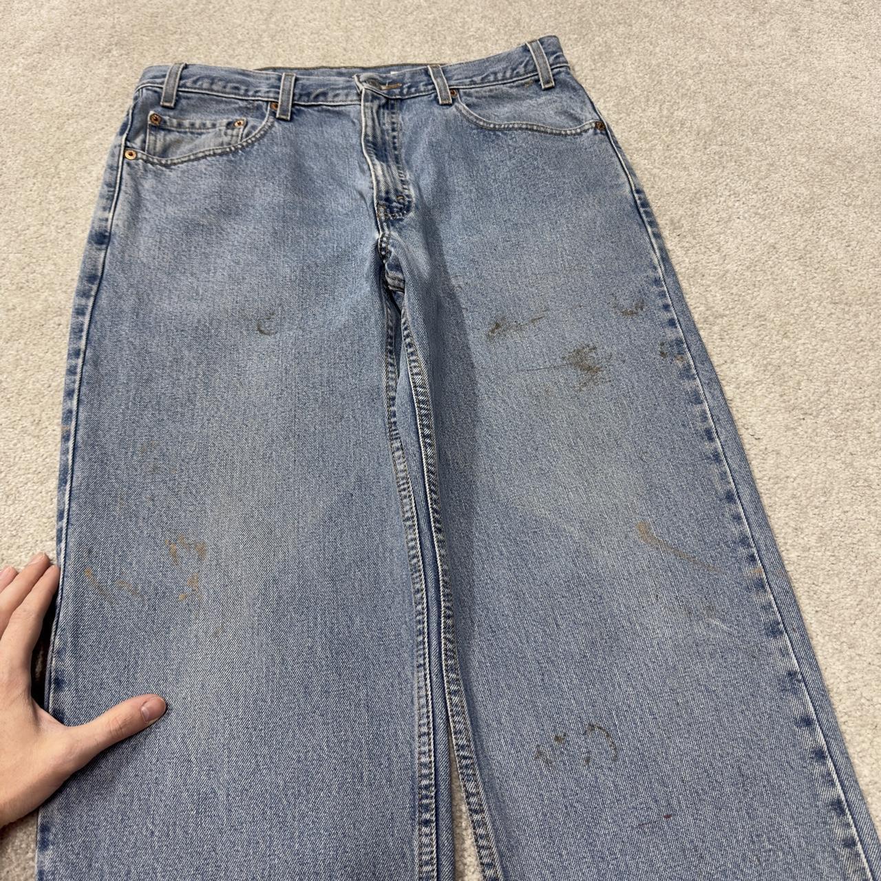 Levi’s 550 relaxed jeans y2k W34L29 blue red tab logo