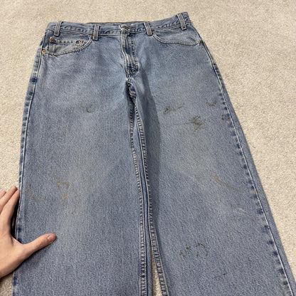 Levi’s 550 relaxed jeans y2k W34L29 blue red tab logo