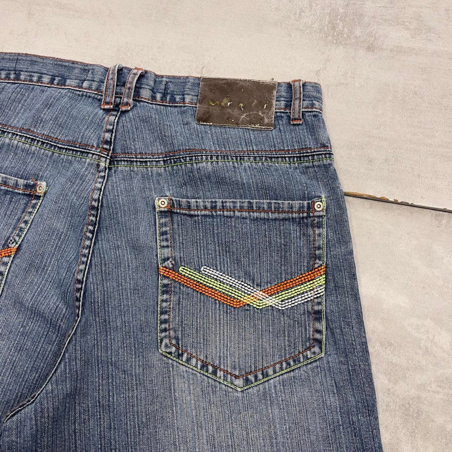 Baggy Southpole jean shorts W36