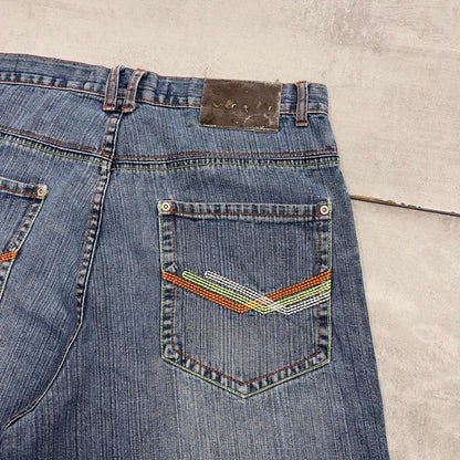 Baggy Southpole jean shorts W36
