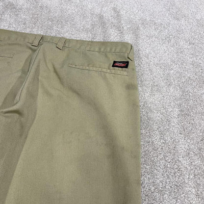 Y2K Dickies work pants khaki Straight twill chino style workwear skater trousers