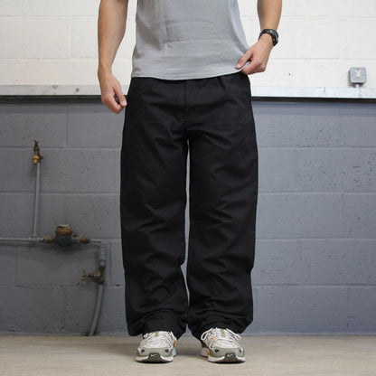 Baggy Dickies Carpenter pants W38 L32 black loose twill chino style skater pants