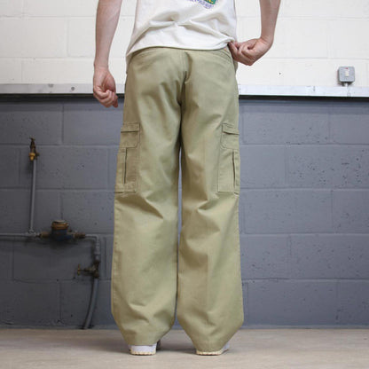 Dickies cargo trousers casual workwear W34L32 Khaki cargos y2k skater style pants utility streetwear