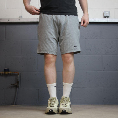 Nike yoga sports shorts y2k Dri-Fit grey Comfy floaty summer gym shorts
