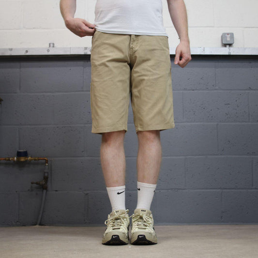 Vintage Carhartt cargo shorts tan Relaxed carpenter skater style work shorts