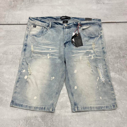 Blue Switch denim shorts W42