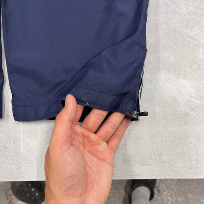 Baggy Starter trackies S navy loose y2k tracksuit bottoms