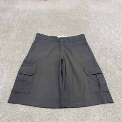 Dickies cargo chino shorts relaxed grey twill style chino skater shorts loose leg festival shorts