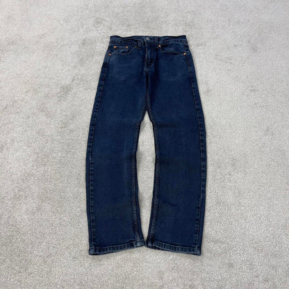 Blue Levis 505 jeans W29L30 y2k 90s style 5 pocket denim pants straight fit