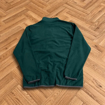 Columbia y2k technical fleece green mens medium full zip autumnal fleece