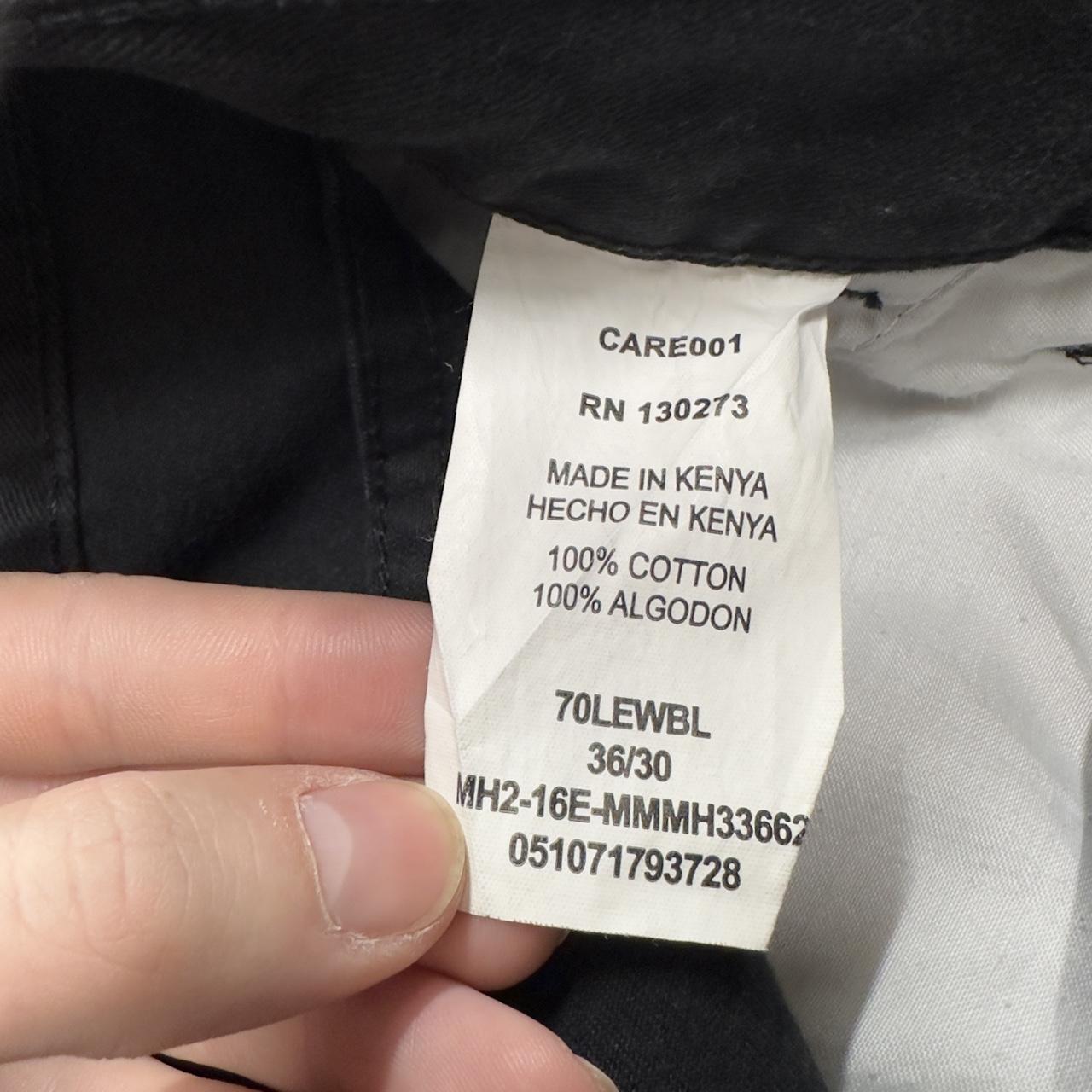 Wrangler cargo pants y2k black W36L30 Loose straight leg skater work pants