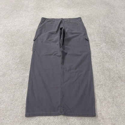 Wrangler cargo pants relaxed y2k grey W34L30 Straight leg relaxed skater work pants