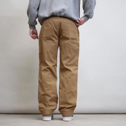 Tan Duluth trading carpenter jeans W36L32 slim fit cargo skater style pants