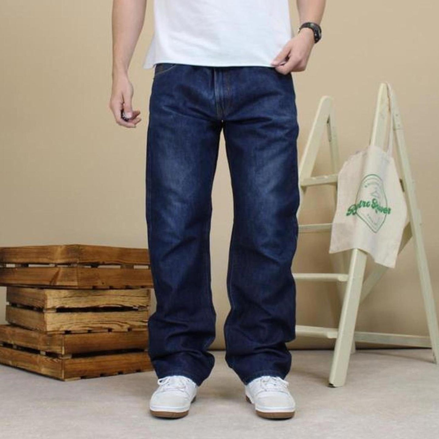 Blue Rocawear jeans W38 L33 90s style hip hop jeans