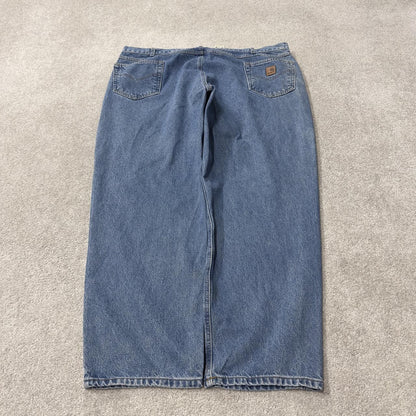 Baggy Carhartt jeans y2k blue denim Loose relaxed fit skater 2000s style workwear pants