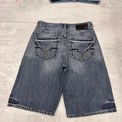 Baggy Ecko Unltd denim shorts W34