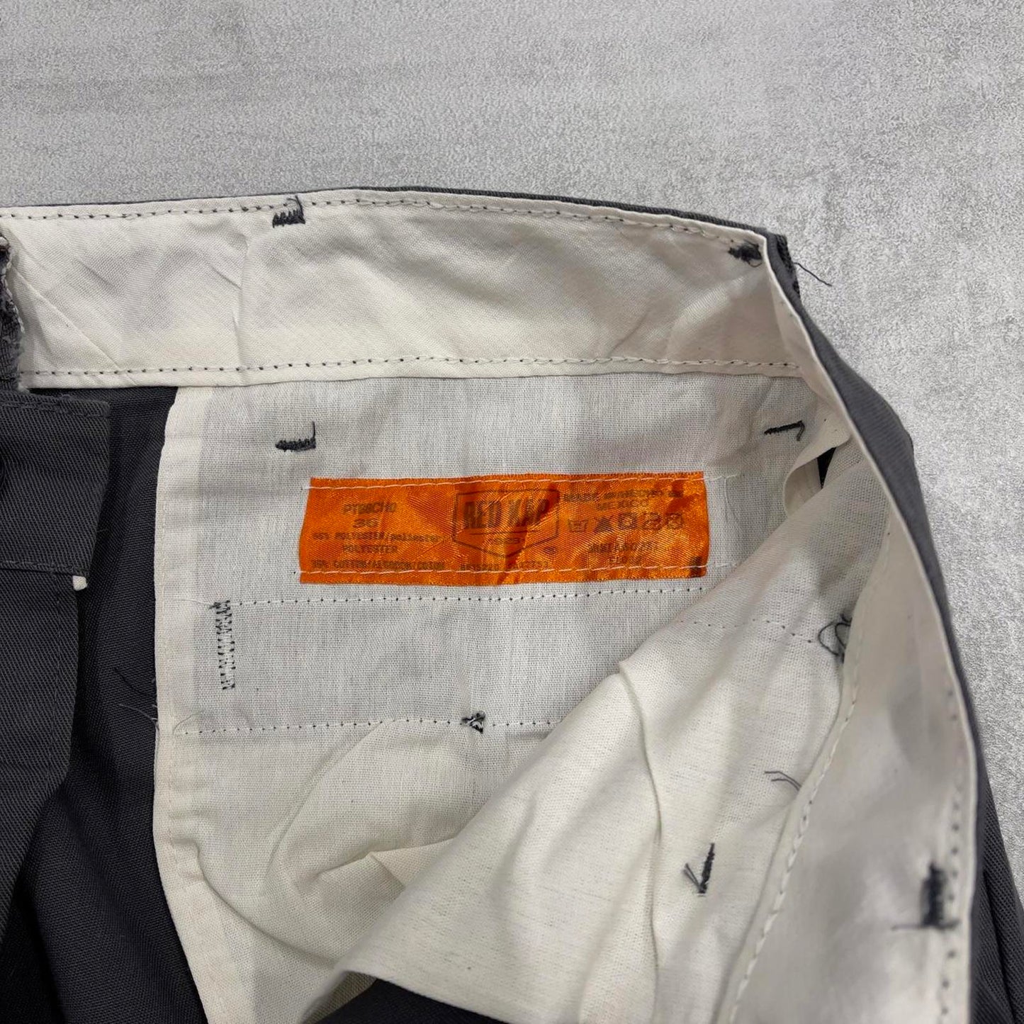 Grey Red Kap baggy cargo pants W36L30 loose twill chino style skater pants