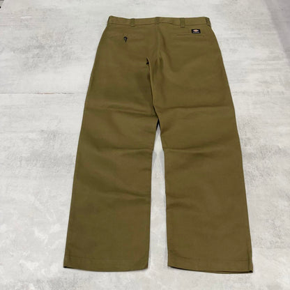 Dickies Skateboarding Pants W38L32 khaki twill chino 90s style skater pants