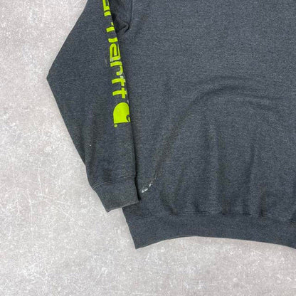 Grey Carhartt hoodie Small