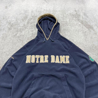 00s Columbia pullover fleece M men's navy y2k style autumn hoodie