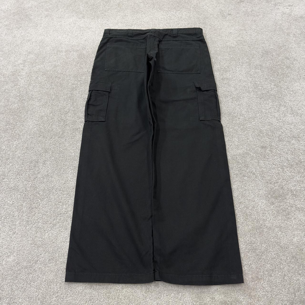 Baggy Wrangler carpenter pants y2k black Loose straight leg skater 2000s style cargo pants
