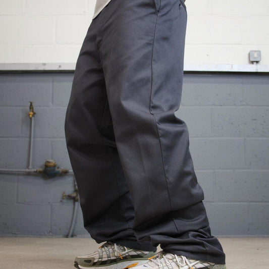 Baggy Dickies pants W38 L34 grey loose twill chino style skater pants