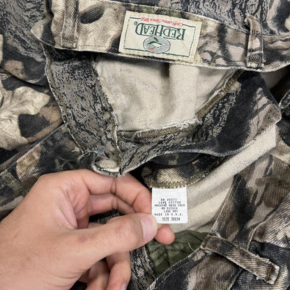 Baggy Realtree camo jeans wide leg khaki Loose wide leg denim Redhead camouflage hunting pants