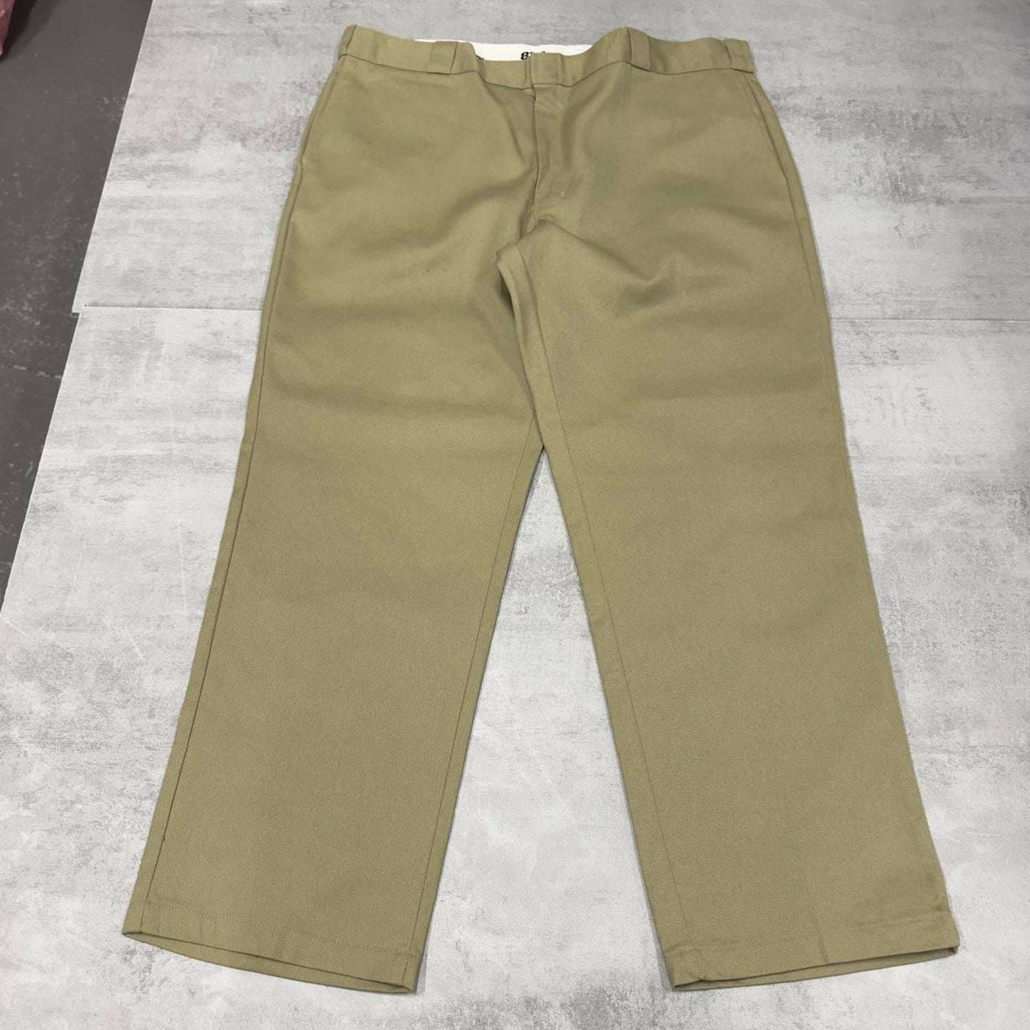 Beige Dickies 874 pants W42L30 twill chino style skater pants