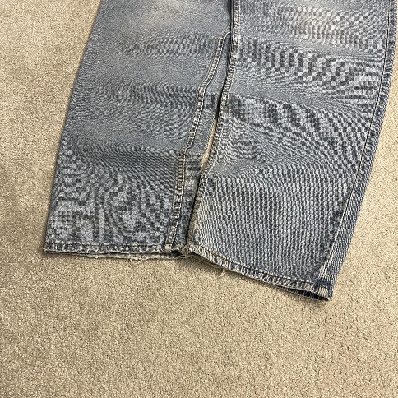 Levi's 560 baggy jeans y2k blue Wide leg comfort fit denim pants red tab logo