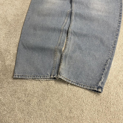 Levi's 560 baggy jeans y2k blue Wide leg comfort fit denim pants red tab logo